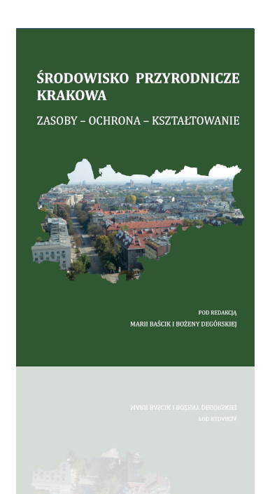 Okładka książki Środowisko przyrodnicze Krakowa