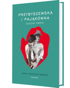 Okładka książki "Przybyszewska / Pająkówna. Głuchy krzyk"