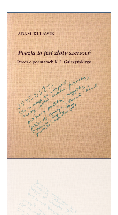 Okładka książki Poezja to jest złoty szerszeń